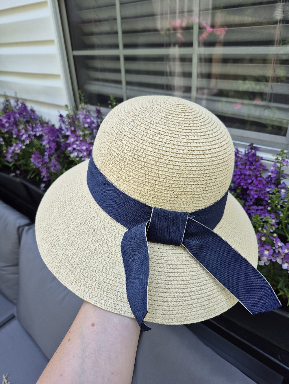 Vgogfly Vintage Wide Brim Staw Summer Hat